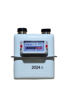 Счетчик газа СГД-G4ТК с термокорректором (вход газа левый, 110мм, резьба 1 1/4") г. Орёл 2024 год выпуска Прохладный